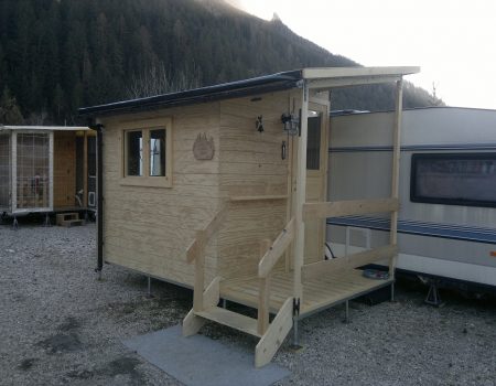 Pre-ingresso roulotte invernale