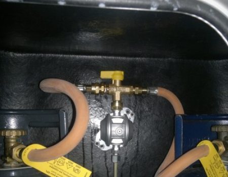 Sistema manuale impianto gas